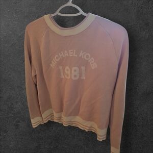 Michael Kors Pink Logo Sweatshirt